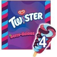 Wall's Twister Ice Lolly Berry-licious 4x 70 ml