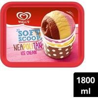 Heartbrand Wall's Soft Scoop Ice Cream Dessert Neapolitan 1.8 L
