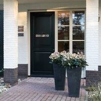 Ivyline Artstone Vase 35x70cm - Ella Black