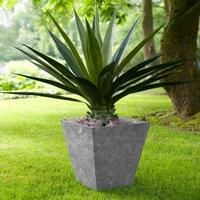 Ivyline Artstone 107828 Pot 30x29cm - Ella Grey