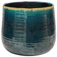 Ivyline Pot Como Turquoise - H21Cm D26Cm