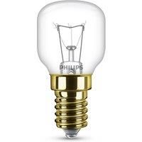 Philips 25SESOVEN 25 W SES E14 Small Screw Cap Pygmy Lamps, Glass, Clear