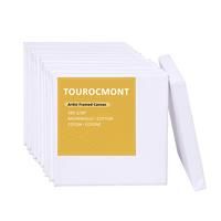 Stretched Canvas Cotton 30x40cm 12"x16", 12-Pack, 100% 380 g/m 1.7cm
