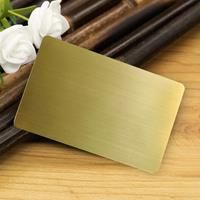 Metal NFC Card: 215chip,504B, 13.56MHZ Read/Write, Laser-Printable£one side is metal and one side is