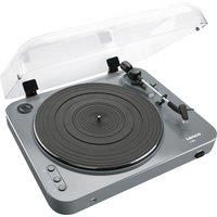 Lenco L-85 Grey | 33 & 45 RPM Semi-Automatic Belt Drive USB Turntable for Vinyl with Integrated Stereo Pre-Amplifier and Moving Magnetic Cartridge (MMC) - Grey Record Player