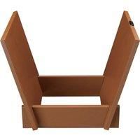 LENCO Classic Phono TTA-040 Record Storage Unit - Brown, Brown