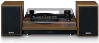 Lenco Record Player LS-100 | Turntable with Bluetooth 5.0 and 2 x 10W RMS Speakers | Wood