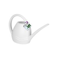 Elho Aquarius Watering Can 45 - Watering Can for Indoor & Grow your Own - Ø 44.8 x H 25.3 cm - White/White