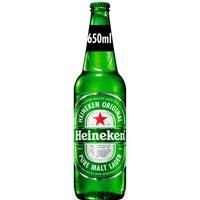 Heineken Premium Lager Beer Bottle 650ml