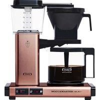 Moccamaster KBG Select, Coffee Maker, UK Plug, Copper, 1.25L