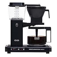 Moccamaster KBG Select, Filter Coffee Machine, Matt Black, UK Plug 1.25L