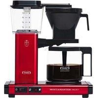 Moccamaster KBG Select, Filter Coffee Machine, Red Metallic, Coffee Machine, UK Plug, 1.25L