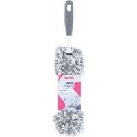 Sorbo Dust Magnet, Microfibre, Grey/White Washable Portable Reusable 47cm X 12cm