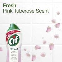 Cif Pink Tuberose Cream Cleaner, 500 ml, (Pack of 8)