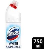 Domestos White & Sparkle Thick Bleach 750 ml