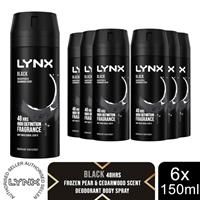 Lynx Black Deodorant & Body Spray - 150ml