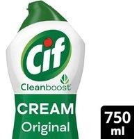 Cif Original Cream Cleaner 100% tough dirt removal multipurpose surface cleaner 750 ml (Pack of 2)