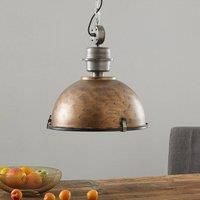 Steinhauer Copper brown Bikkel hanging light, industrial look