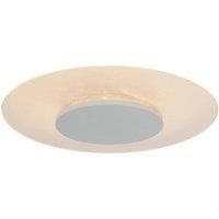 Steinhauer Round LED ceiling light Birma in white, dimmable