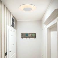Steinhauer LED ceiling light Lido, white, 36cm
