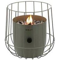 Pacific Lifestyle Cosiscoop Basket Fire Lantern  Olive