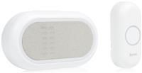 Byron Wireless Doorbel Set – Multi-Colour Visual Alert – Mute Function – 200m Range – 16 melodies – Portable – DBY-23561BS