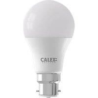 Calex 429006 Smart Home WiFi LED Lamp Standard Lamp A60-B22-8.5W-806lm-2200-4000K + RGB, Multicoloured, Glass, 8.5 W, One Size