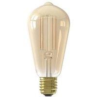 Calex Smart Gold Filament E27 7W Rustic Light Bulb