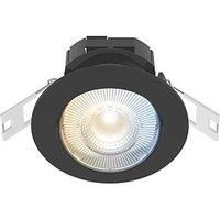Calex SMD 220-240V 2700-6500K Adjustable Tilting Head LED Smart Downlight With Variable White Light Black 4.9W 345lm (262RT)
