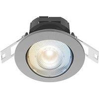 Calex Smart 5W Adjustable Brushed Steel LED Downlight