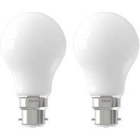 Calex Softline BC A60 LED Light Bulb 806lm 8W 2 Pack (660RC)