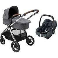 Maxi-Cosi Zelia Luxe Cabriofix I-Size Travel System - Twillic Grey