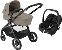 Maxi-Cosi Zelia Luxe Cabriofix I-Size Travel System - Twillic Truffle