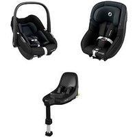 Maxi-Cosi S Family I-Size Bundle Black (Pebble S, Pearl S & Base)