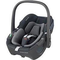Maxi-Cosi Pebble 360 i-Size, Baby Car Seat, 360 Car Seat Newborn, 0-15 Months (40-83 cm), One-Hand Rotation, ClimaFlow, Easy-in Harness, G-Cell Side Impact Protection, Essential Graphite