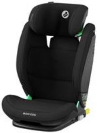Maxi-Cosi RodiFix S i-Size, High Back Booster Seat, 3 Recline Positions, Adjustable Height/Width, G-Cell Side Impact Protection, AirProtect Safety Cushions, 100-150 cm, 3.5-12 Years, Basic Black