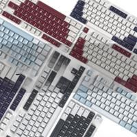 GMK Clone 253 Keys Big Set Double Shot Keycaps Cherry Profile Yuru Wavez Artic For Mechanical Gaming