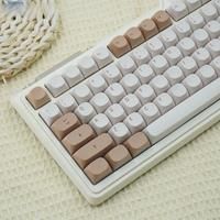JCM MA Profile PBT Tiramisu Keycaps Alice Layout DyeSub Key Caps For Mechanical Gaming Keyboard