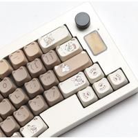 JCM MAO Keycaps PBT Material DyeSub Key Caps For Mechanical Keyboard Alice Layout Gaming Keyboard