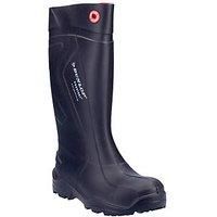 Dunlop Purofort+ Safety Wellies Black Size 11 (769JX)