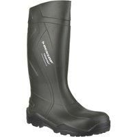 Dunlop Purofort Plus Wellington Boots Wellies Strong Durable Work Boots - Green