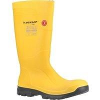 DUNLOP Purofort Fieldpro Mens Safety Boots Yellow 5 UK