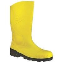 Dunlop Protective Footwear (DUO19) Unisex Adults Dunlop Devon Safety Boots, Yellow, 6 UK