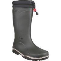 Dunlop Blizzard Mens/Womens Green Warm Fleece Lined Tall Wellington Boots
