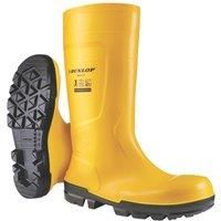 DUNLOP Unisex Work-It Industrial Boot, Yellow, 10 UK