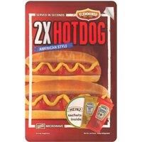 Flemmings 2 American Style Hotdog 218g