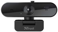 Trust Taxon QHD Webcam 2560x1440 (2K) with 2 Integrated Microphones and Autofocus, 30 FPS, USB Plug and Play, Streaming and Video Calling, for PC/Laptop/Mac/Macbook