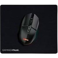 Trust Gaming GXT 112 Felox Rechargeable Wireless Gaming Mouse with Mouse Pad, 80h Playtime, 800-4800 DPI, 6 Buttons, Mouse Mat 24.5 x 21cm, RGB Computer Mouse for PC, Laptop, Windows - Black