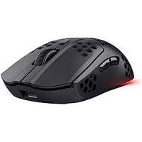 Trust Gaming GXT 929 Helox Wireless Gaming Mouse, Superlight Wireless Mouse 75g, 80h Battery Life, 2.4 GHz Micro-USB Receiver, Adjustable DPI (800-4800) for Gaming PC Gaming Laptop - Black