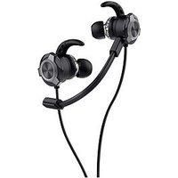 Trust GXT 406 Pine Gaming Earbuds Wired for Nintendo Switch PS5 PS4 Xbox Phones PC, 3.5mm In-Ear Gaming Earphones With Microphone, Detachable Mic, In-line Control, Hardcase Included, Black
